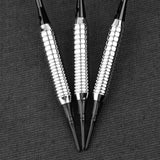 3 tiges fléchettes élégant - Argent