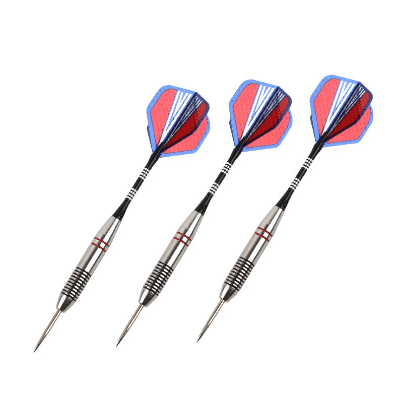 3 fléchettes entières professionnels croix marron main image 1
