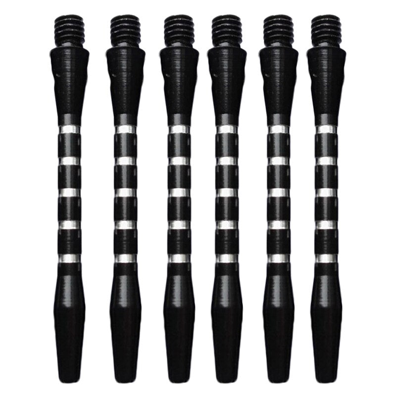 Lot De 60 Tiges De Fléchettes Plastique Noir 6mm - Excellente Flexibilité Et Durabilité