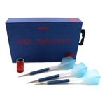 3 fléchettes entières expert bleu pâle