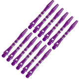 12 tiges fléchettes coloré - 41mm purple 12pcs