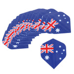 20 plumes fléchettes drapeau australien