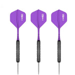 3 Fléchettes entières violettes opaques - Violet