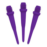 100 Pointes fléchettes violettes - Purple