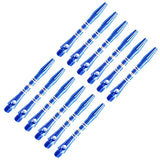 12 tiges fléchettes coloré - 41mm Blue 12pcs