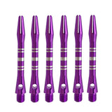 6 tiges fléchettes moderne - 41mm violet