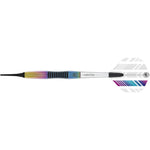 3 fléchettes entières professionnels blanc colorées