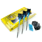 3 fléchettes entières intermédiaire flammes bleues - 24g