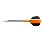 3 fléchettes entières de champion noire et orange