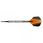 3 fléchettes entières de champion 18g orange